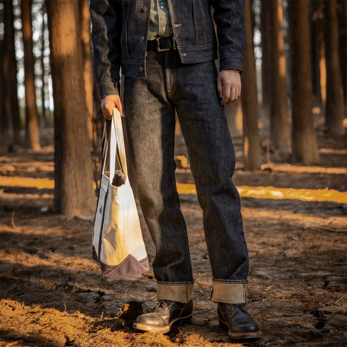 Levis Jeans 501 - レッドトルネード ノワール 21 オンス セルビッジ デニム