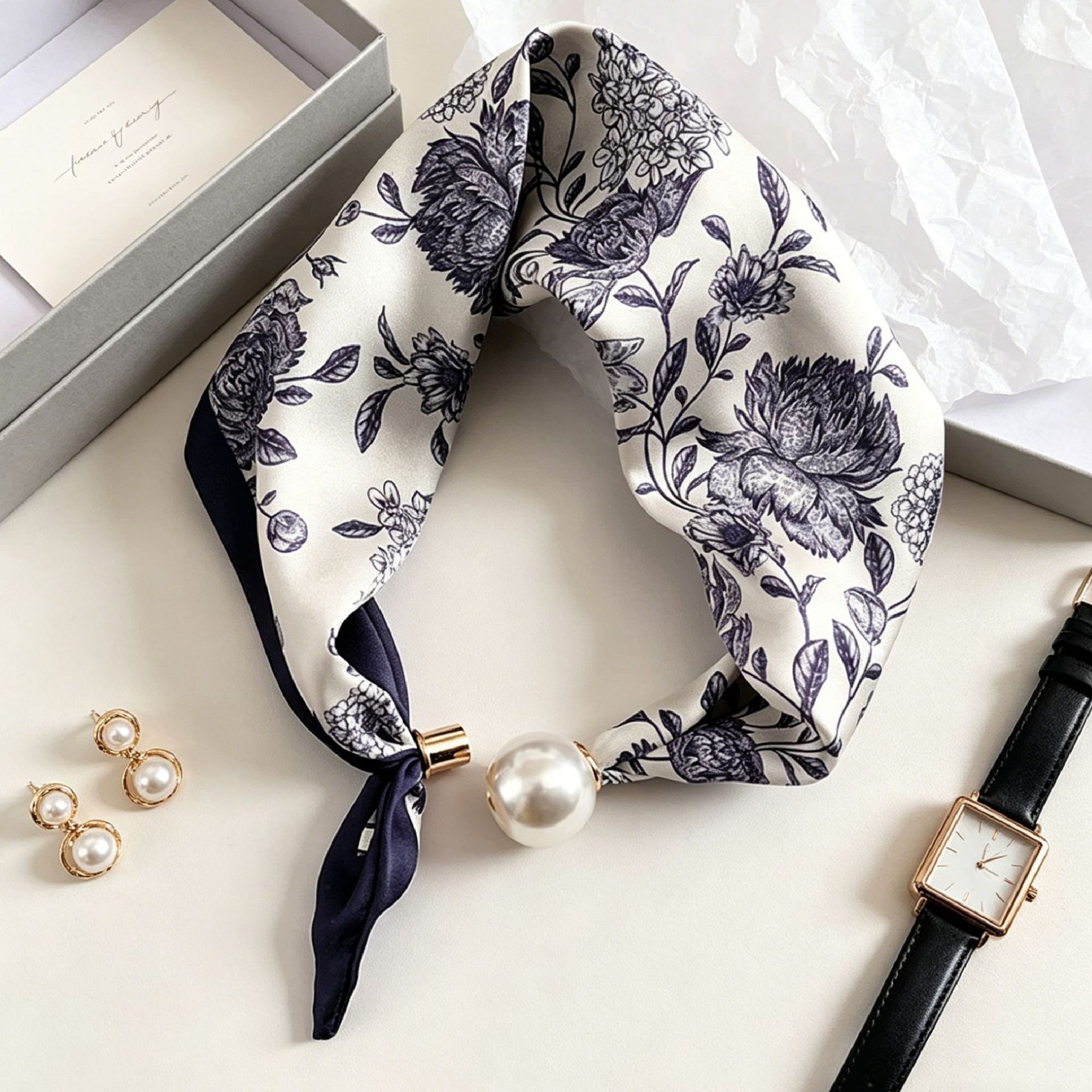 高級騎士パール磁気スカーフ女性夏多用途通気性ネッカチーフファ - Face Scarf Mask のレビューと価格