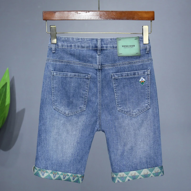 夏の新メンズデニムショーツ薄型プリントファッション人格ショー - Levis Jeans 501 のレビューと価格