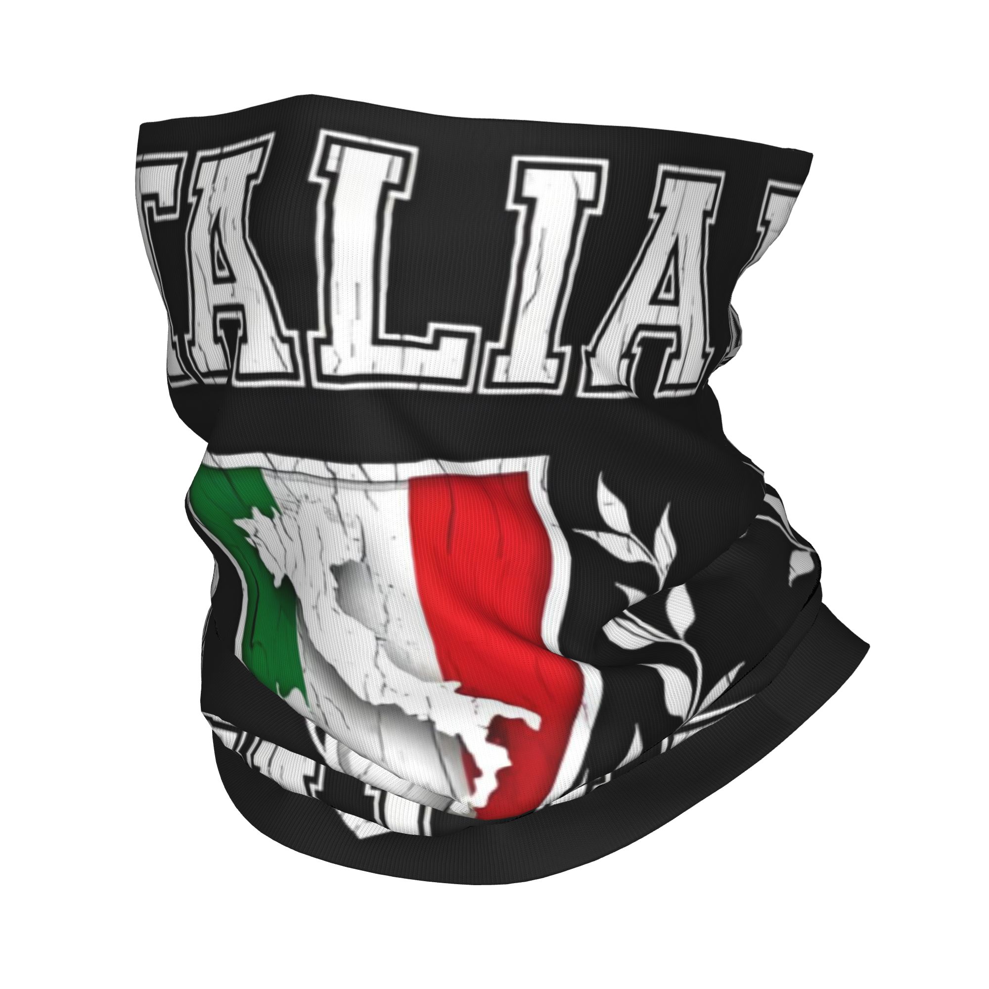 カスタムイタリア国旗バンダナネックウォーマー男性女性冬スキー - Neck Warmer Tube のレビューと価格