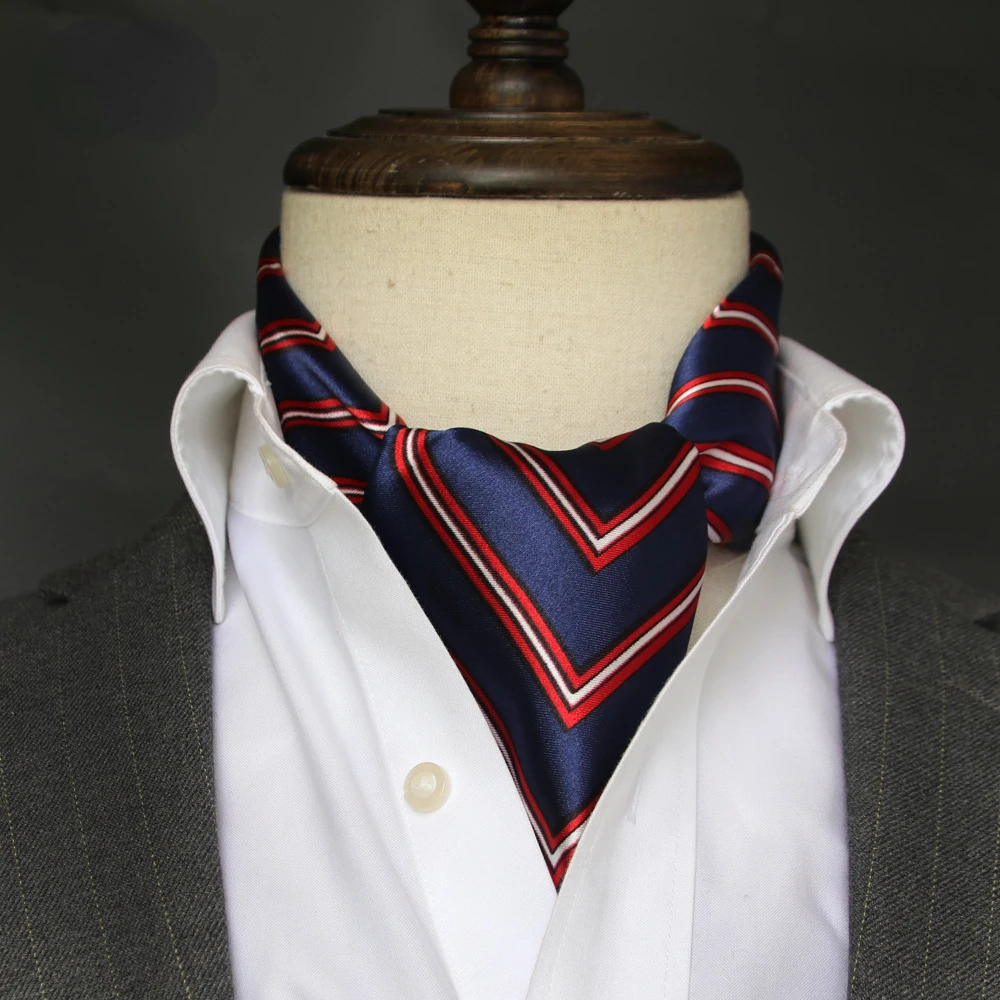 男性用の小さな正方形のシルクスカーフ,サテンのスカーフ,韓国 - Ascot Neck Scarf のレビューと価格