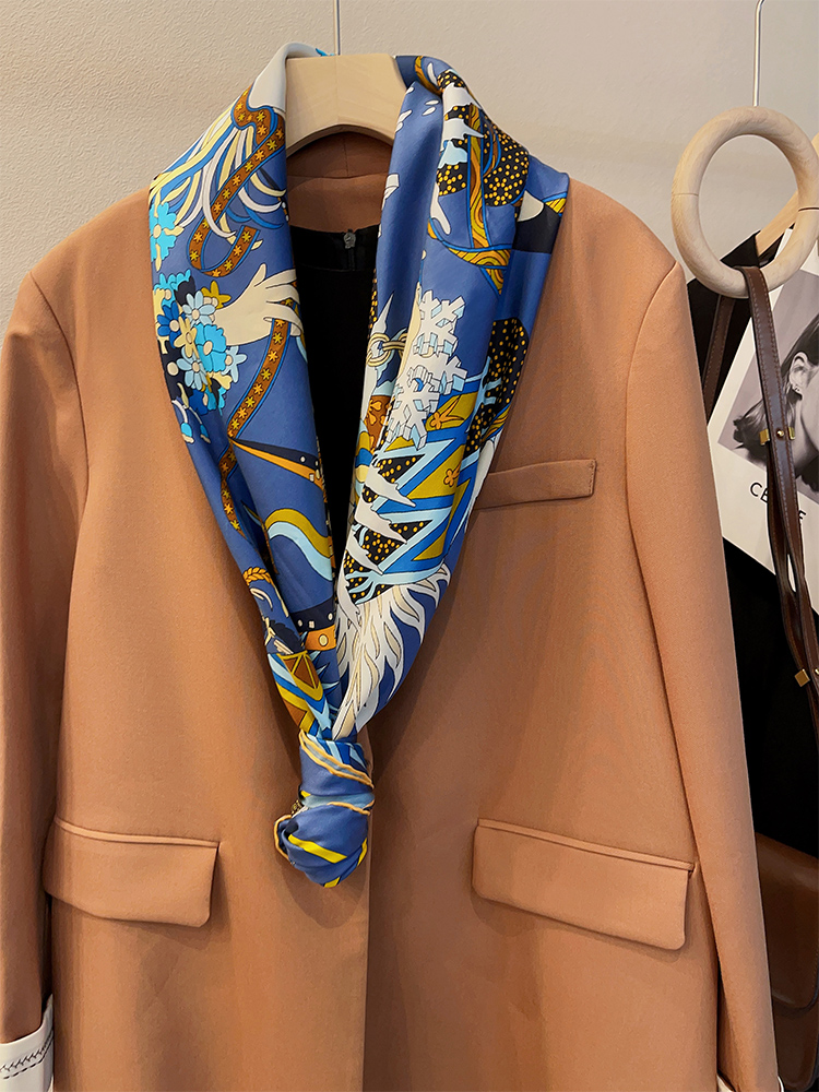 女性用シルクスカーフ,大きなスカーフ,高級デザイナースカーフ - Face Scarf Mask のレビューと価格